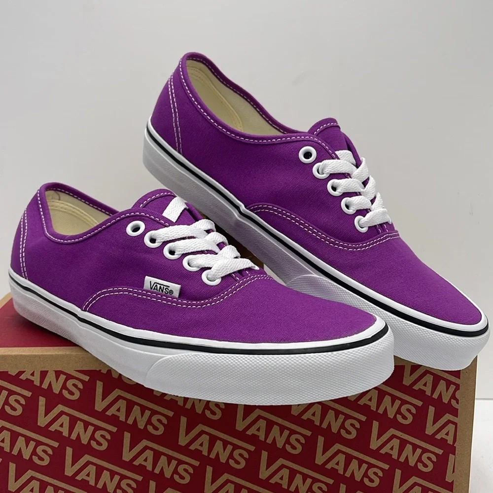 Vans Men’s Purple Canvas Sneakers Waffle Sole Authentic
Color Theory Willow herb - Picture 5 of 16